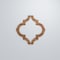 Ekena Millwork Large Marrakesh Decorative Fretwork Wood Wall Panels, Walnut, 23 3/8"W x 23 3/8"H x 3/8"T WALW24X24X0375MRKWA - alternate 6
